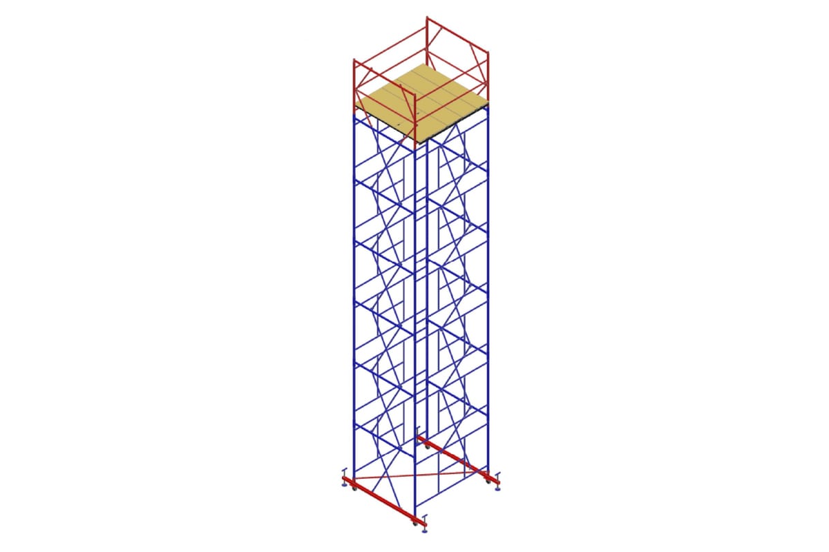 Вышка-тура МЕГА МЕГА-3 (Н=8,8 м) 404 